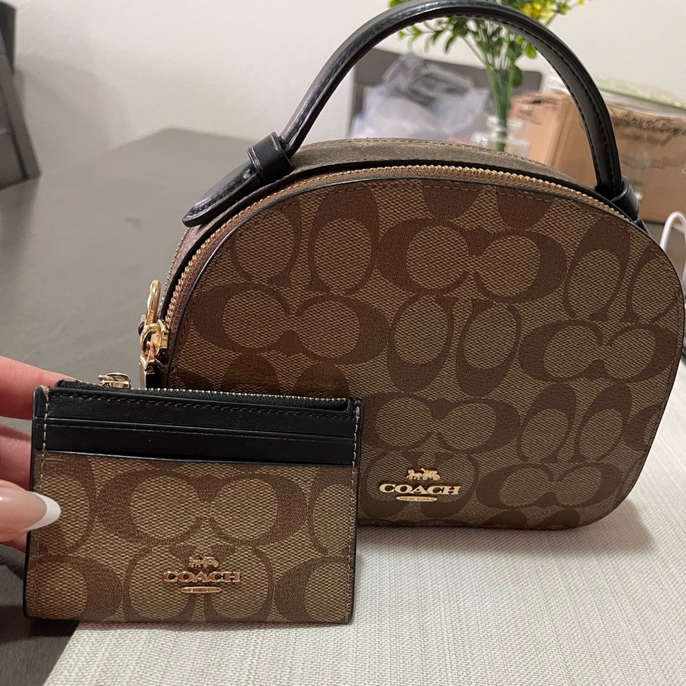 Serena Satchel and matching wallet